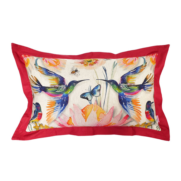 Paradise Cushion Cover, 60cm x 30cm, Cotton-linen blend