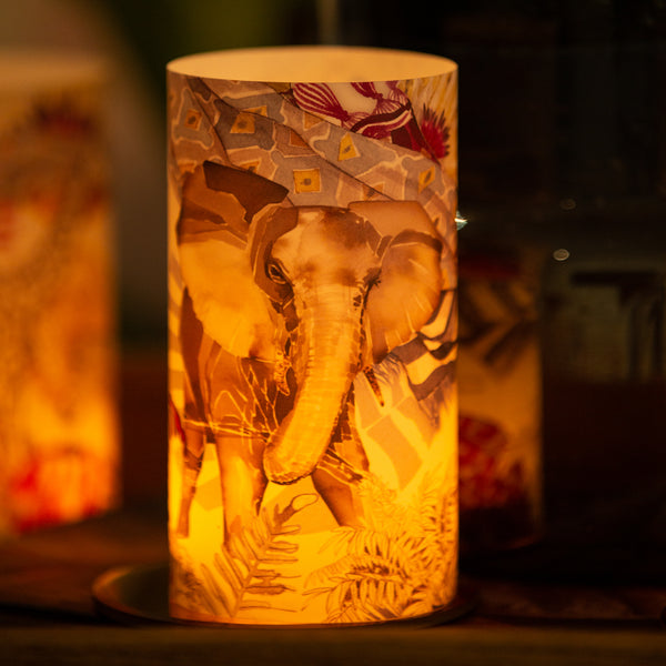 Elephant Candle Shade