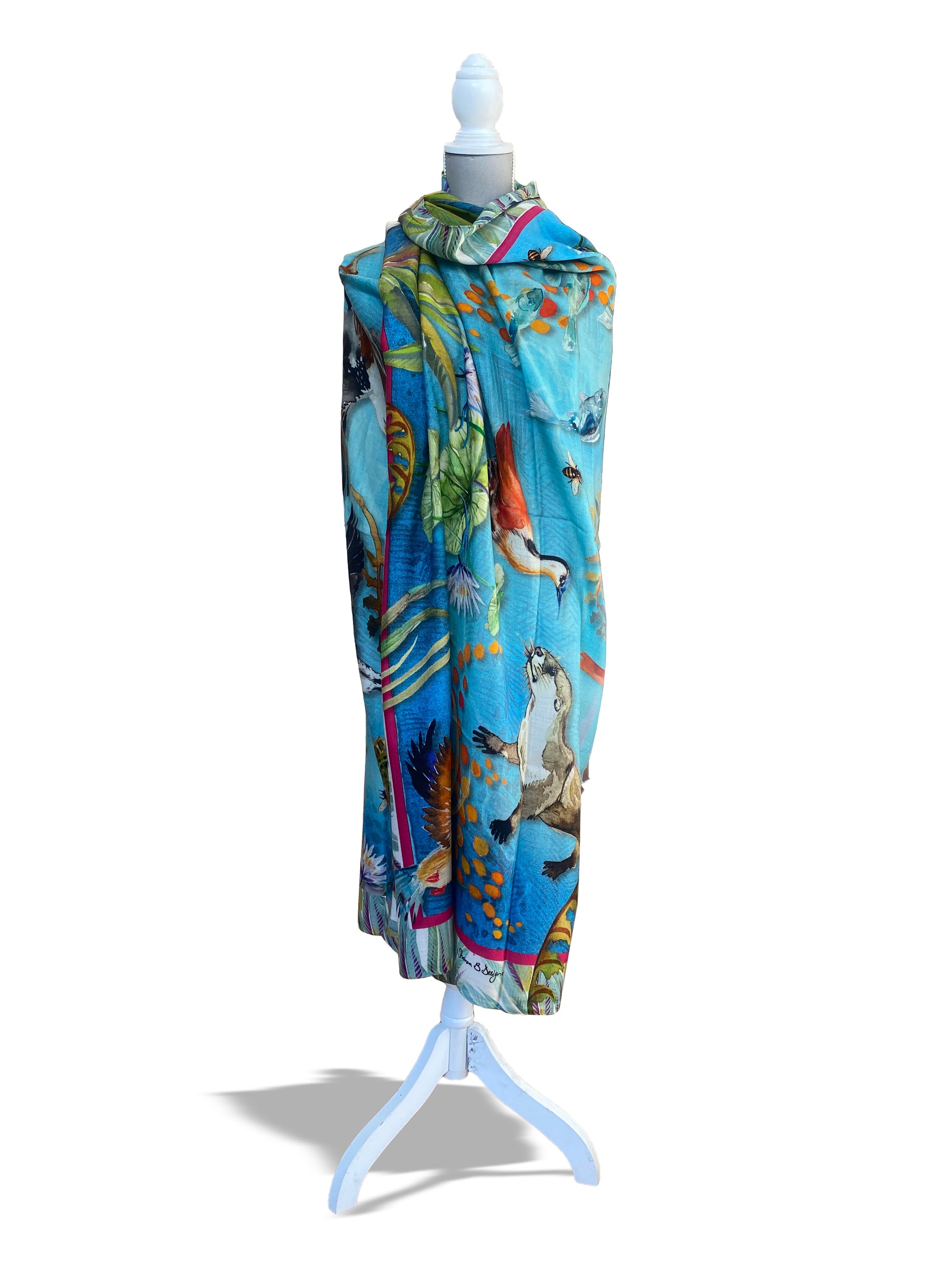 River Wool Scarf