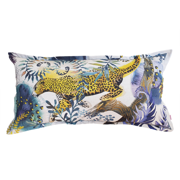 Cape Leopard Cushion Cover, Large, Cotton-linen blend