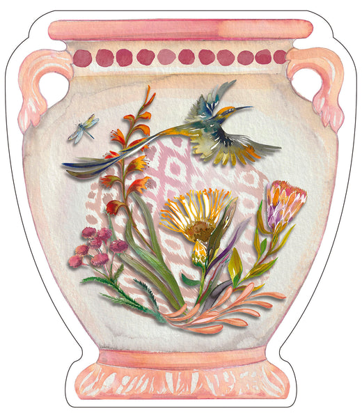 Paper Vase Colour Fynbos