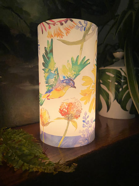 Yellow Clivia Candle Shade