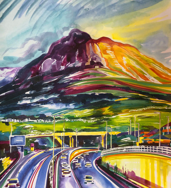 Devil's Peak in wild Ink