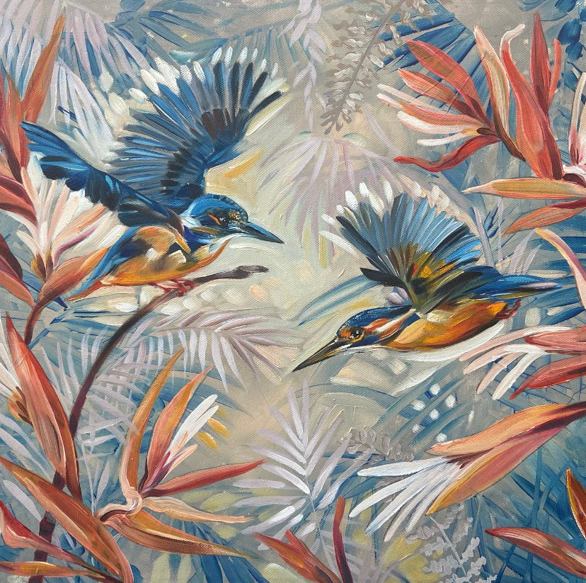 Kingfisher Pair