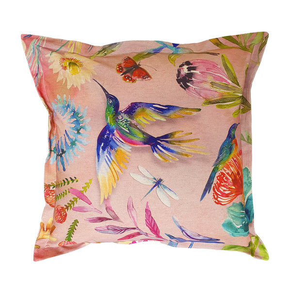 Paradise Cushion Cover, Standard, Cotton-linen blend