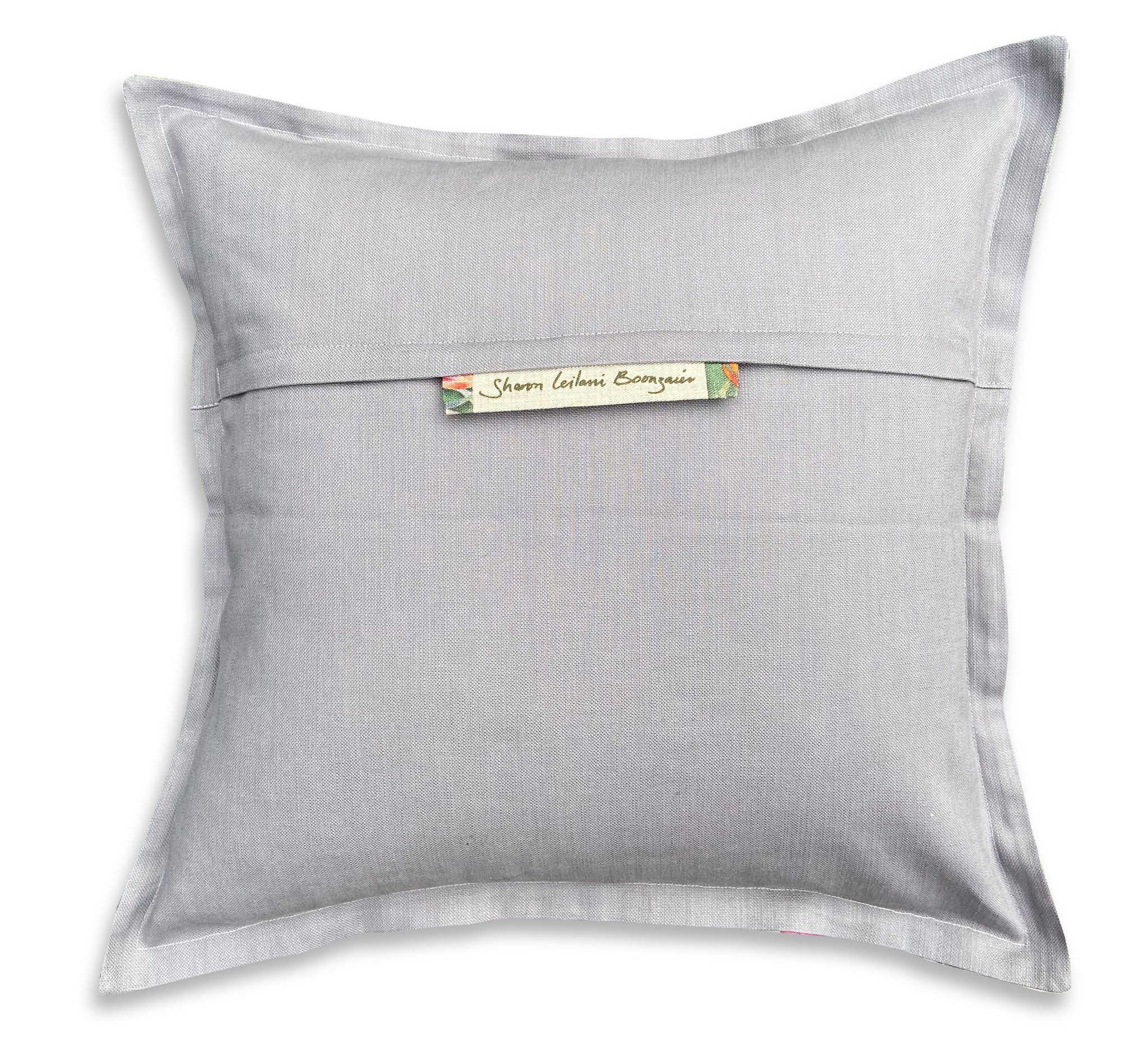 Cycad Cushion Cover,Standard, Belgian Linen