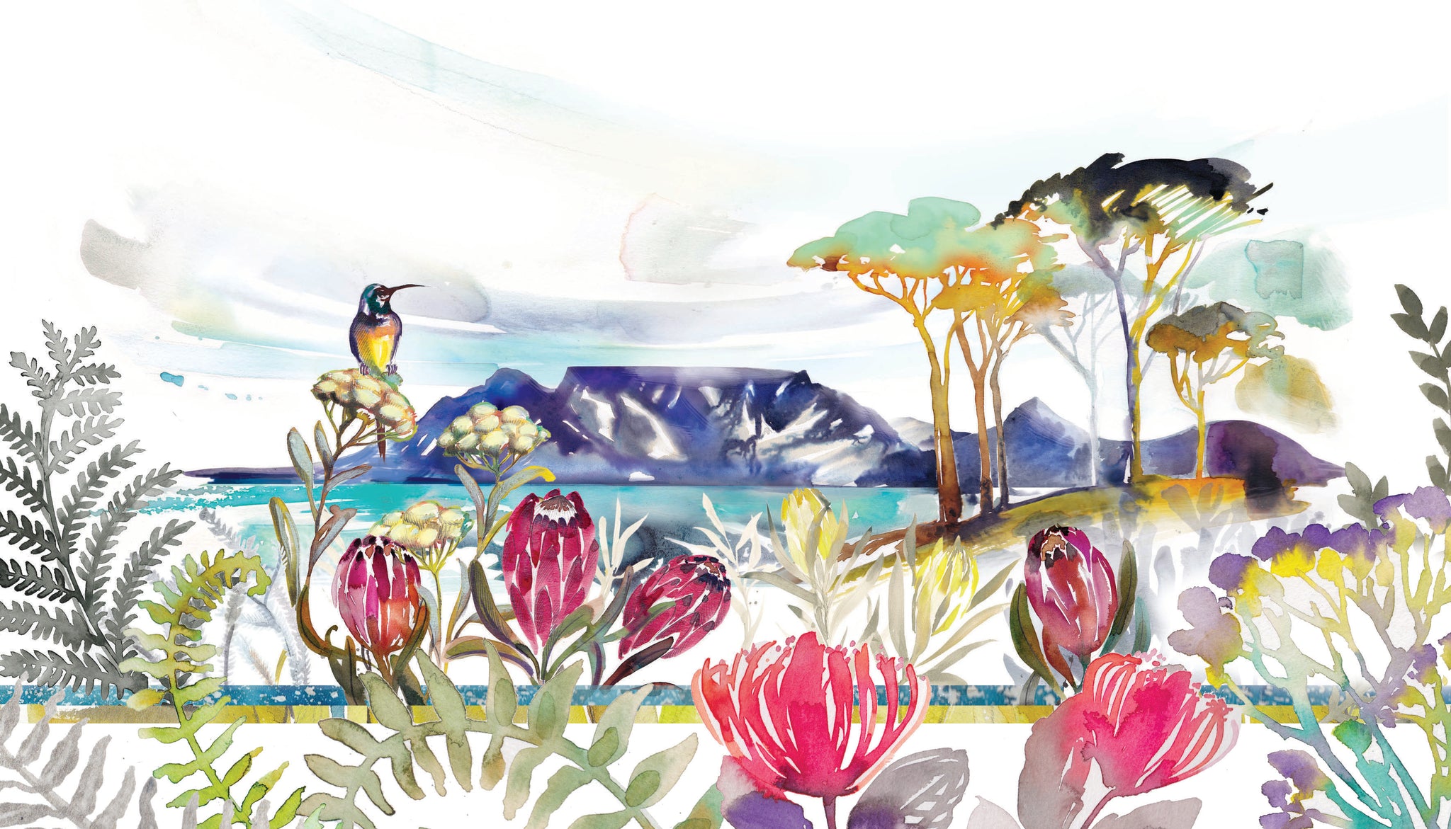 Table Mountain Candle Shade